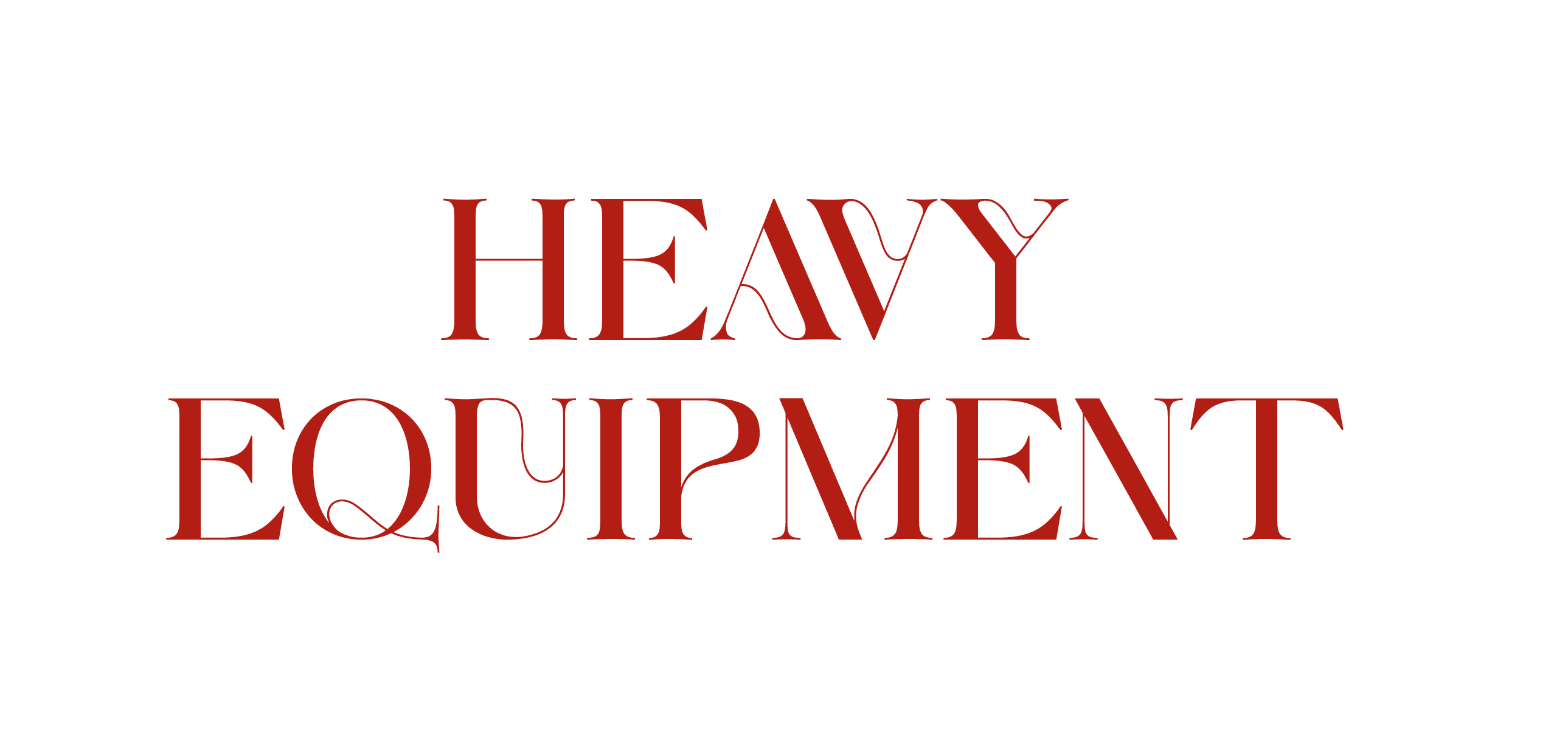 Heavy Equipment Industry